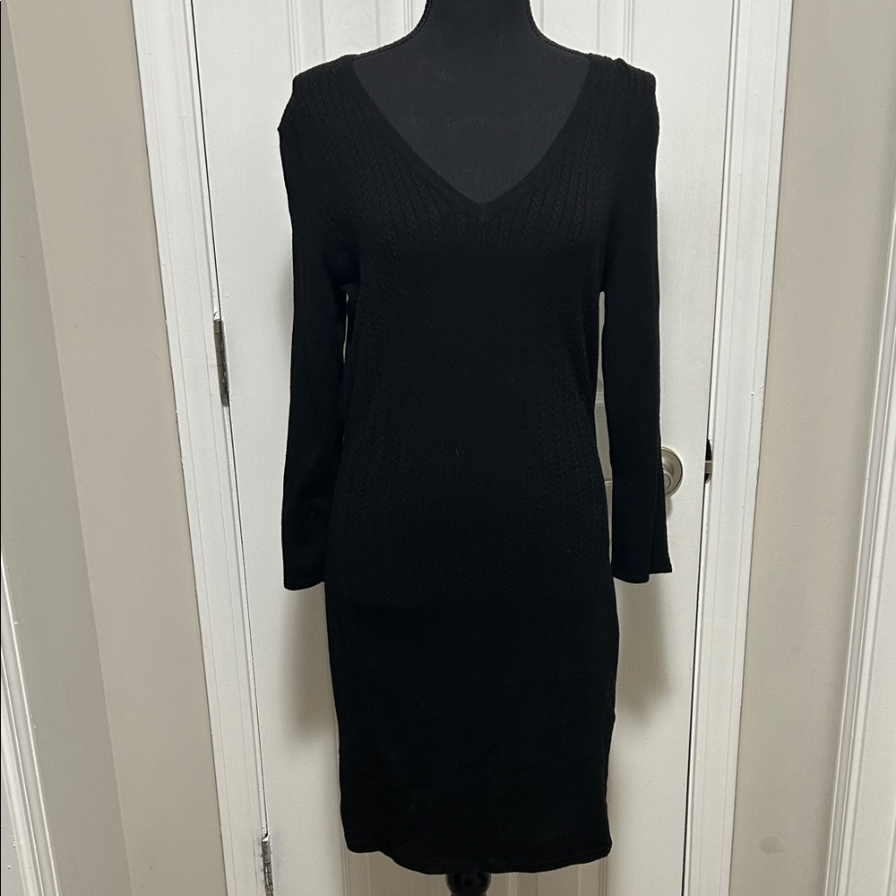 Rag & Bone | M | Fitted Elegant Black Knit Dress